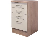 Flex-Well Kuchyňská skříňka Orlando spodní, zásuvky, 50 x 86 x 57,1 cm