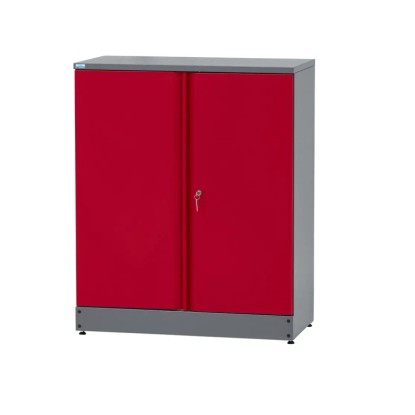 Küpper Vysoká skříňka 70691, 1 dvojitá dvířka/1 police/10 zásuvek 110x91x45 cm