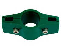 Floraworld Dvojitá přípojka pro drátěný plotový panel zelená, 34 mm
