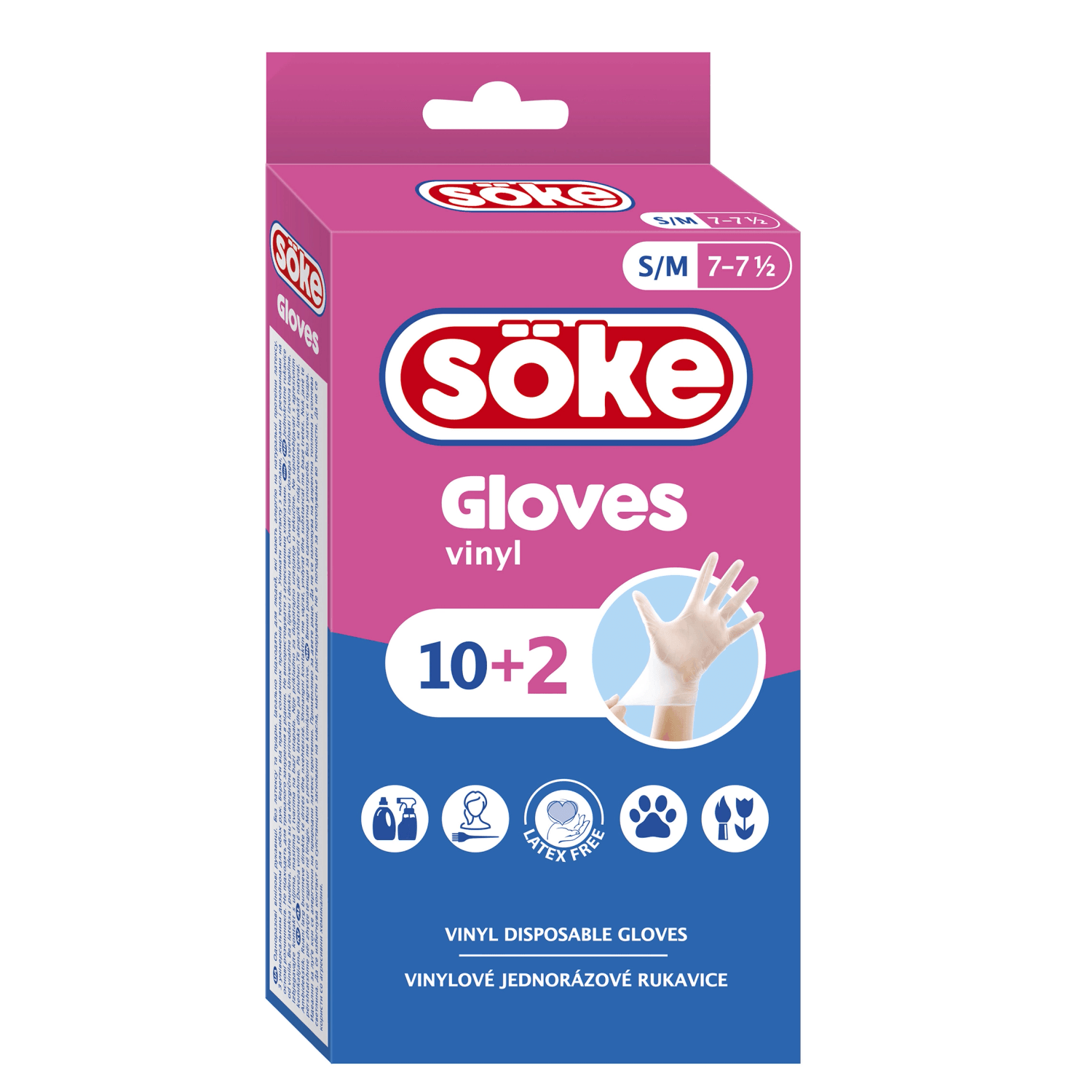 Söke Vinylové rukavice vel. S/M nakoupit u OBI