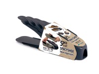 Prosperplast Sada organizérů na boty Spaceshoe vel. 30-38, 5 ks, antracitová