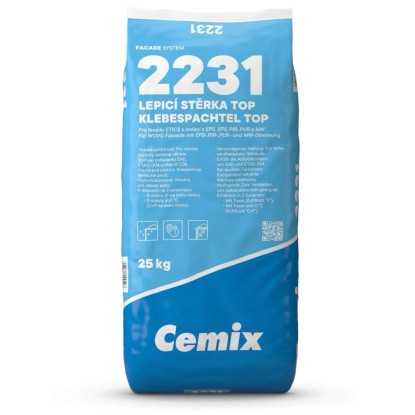 Cemix 2231 Lepící stěrka TOP s vlákny 25 kg