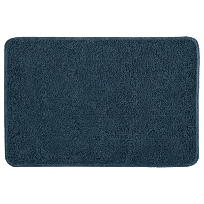 Kleine Wolke Koupelnová předložka Marco ocelová modrá 60 x 90 cm