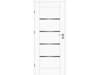 Voster Rámové falcové interiérové dveře VINCI 10 NERO, f.Finish, bílá, 80 P