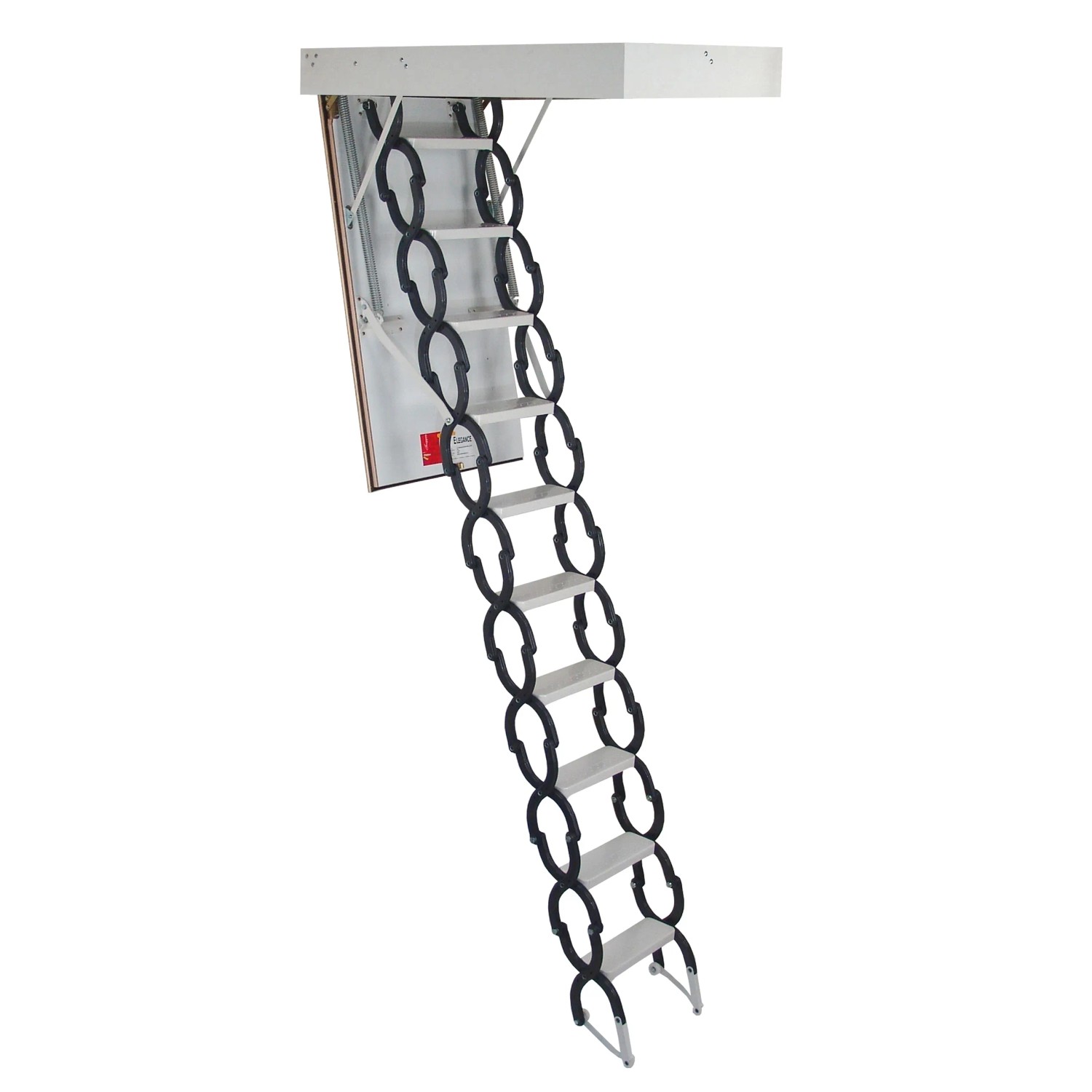 Minka STAIRS Standardní nůžkové půdní schody Elegance 120 x 60 cm, max. 300 cm