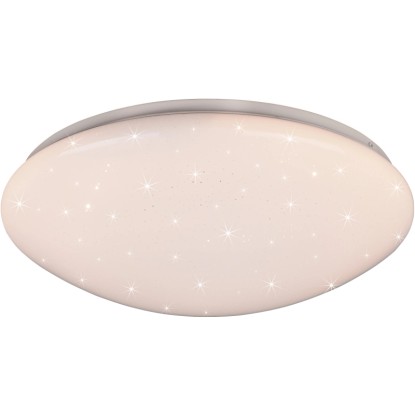 REALITY LED stropní svítidlo LUKIDA 18W 2000lm 3000-6000K pr.38x10cm, hvězd.nebe