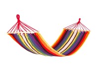 Lehátko závěsné houpací červené 200 x 80 cm