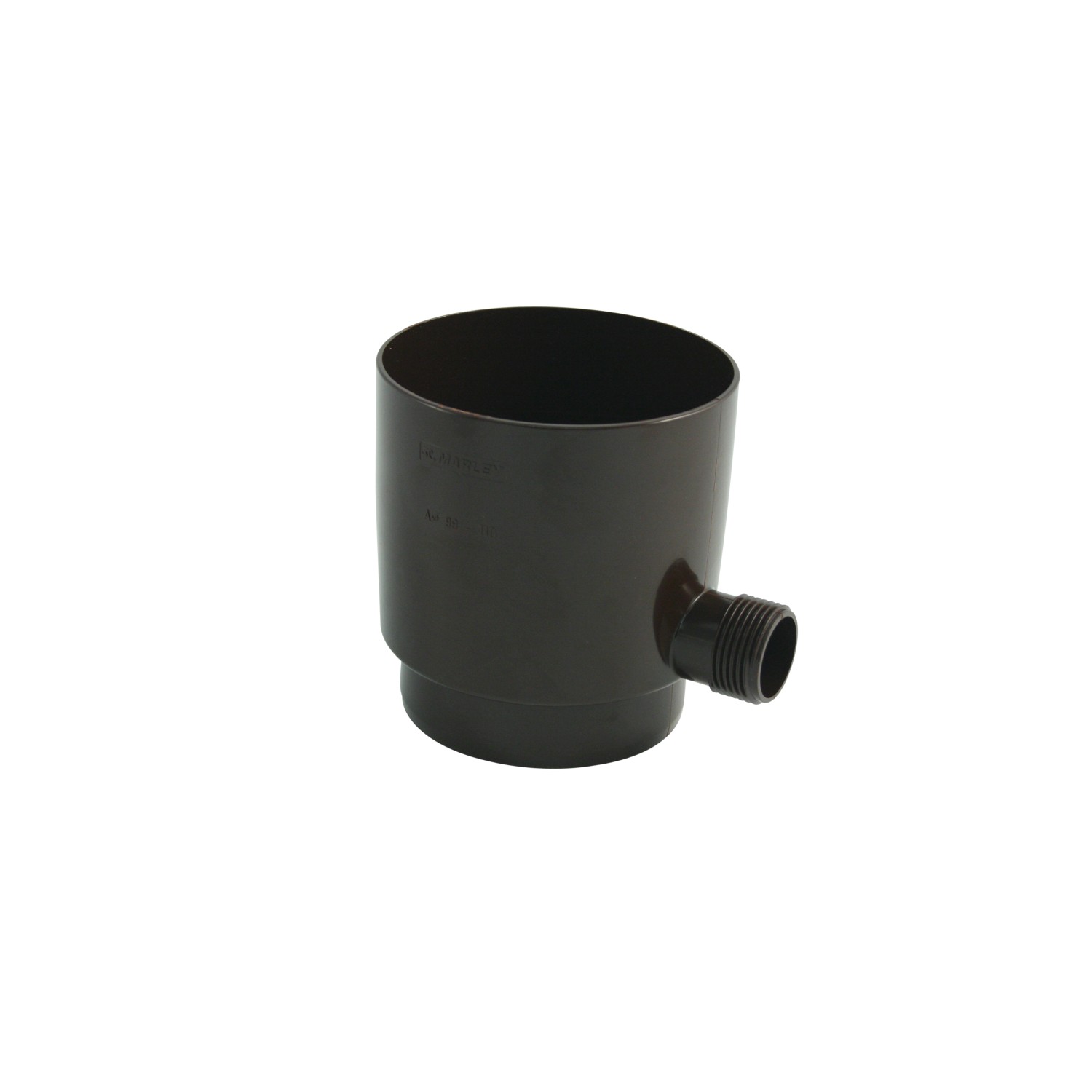 Sběrač dešťové vody dn 105 hnědá MARLEY