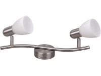 Rabalux 2bodové stropní svítidlo SOMA chrom max. 2x40W E14 pr. 80x350 mm