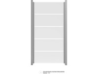 GroJa Ambiente svislé 90 blokové pruhy 90 x 180 x 0,8 cm