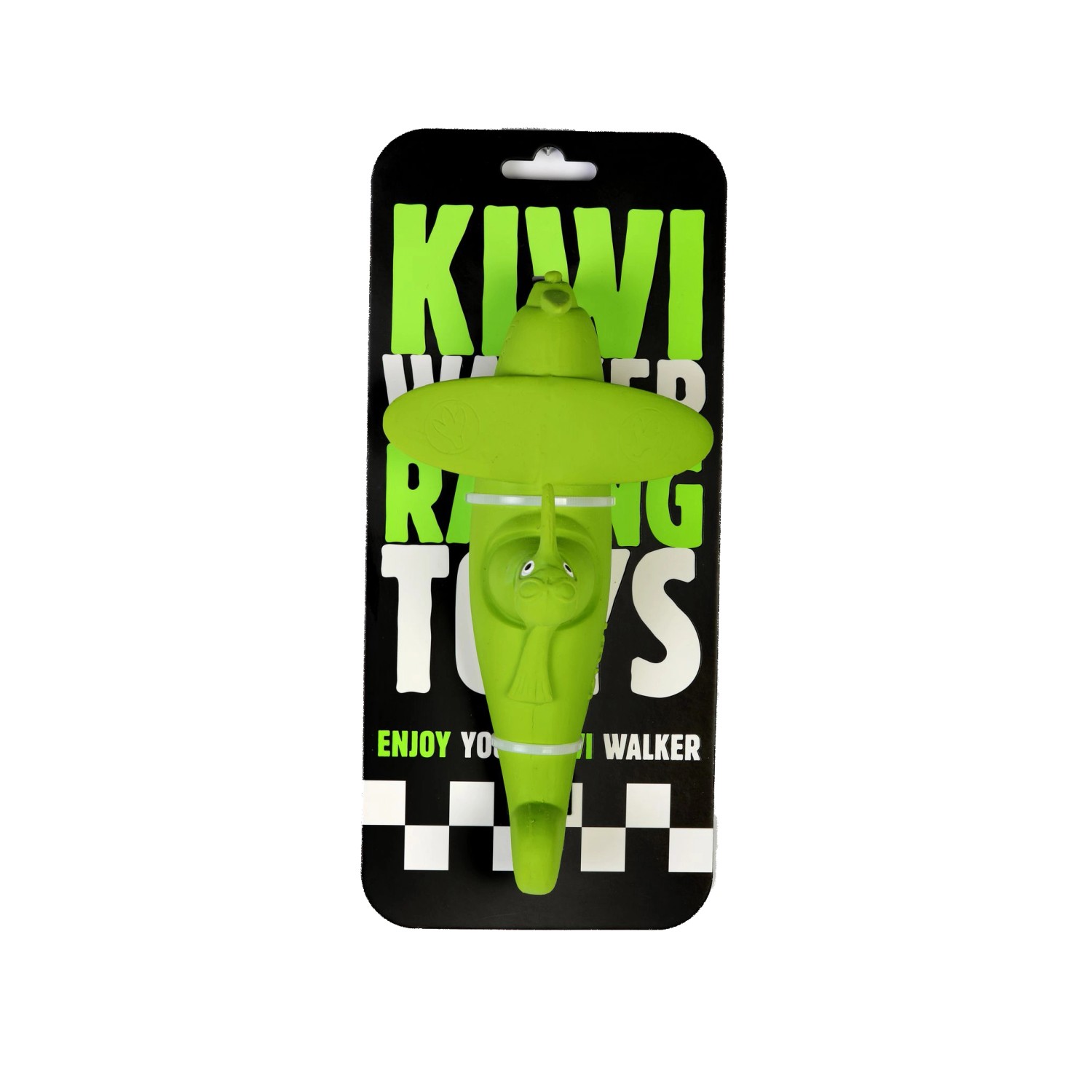 Kiwi Walker Latexová hračka pískací Aero 19 cm, světle zelená