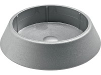 Hettich Plastová krytka nábytkových noh, stříbrná, pr. 60 mm