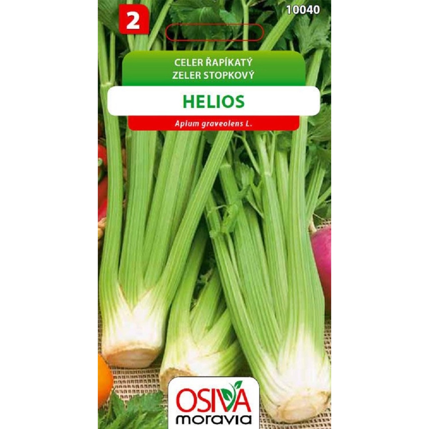 Semínka Celer řapíkatý Helios (Apium graveolens L.)