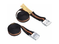 COMPASS Upínací popruh s klipsy 2,5 m TÜV / GS, 2 ks COMPASS Upínací popruh s klipsy 2,5 m TÜV / GS, 2 ks