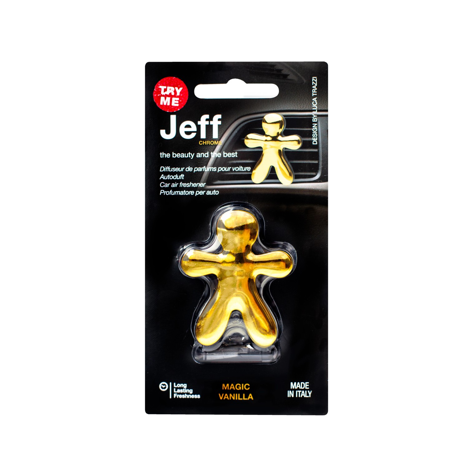 Osvěžovač Jeff Vanilla Gold