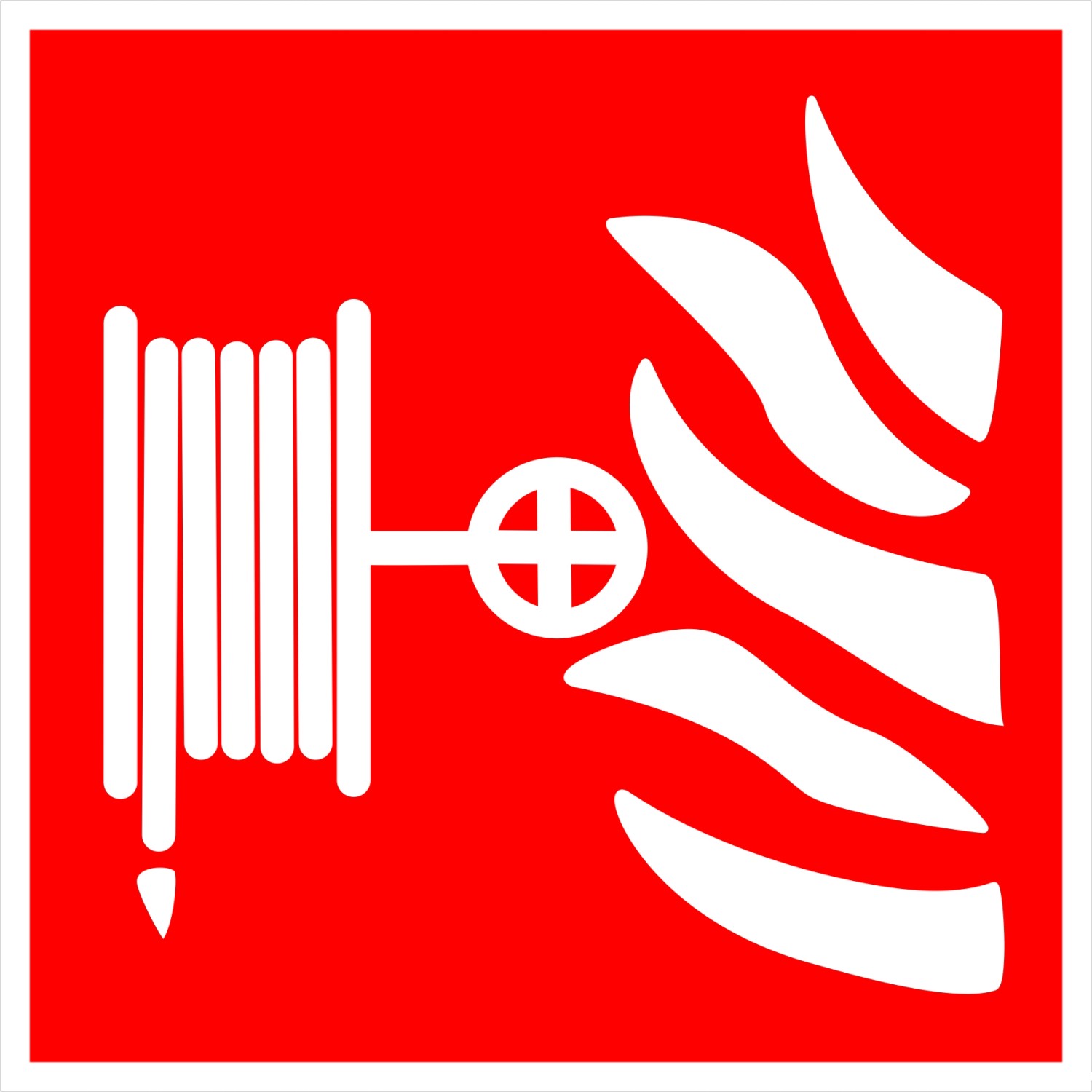 Tabulka Požární hadice 150 mm x 150 mm