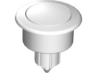 Alcadrain Tlačítko pro vypouštěcí ventil A2000, bílá