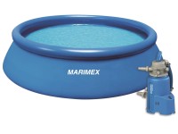 MARIMEX Bazén Tampa s pískovou filtrací, modrá, 3,66 x 0,91 m