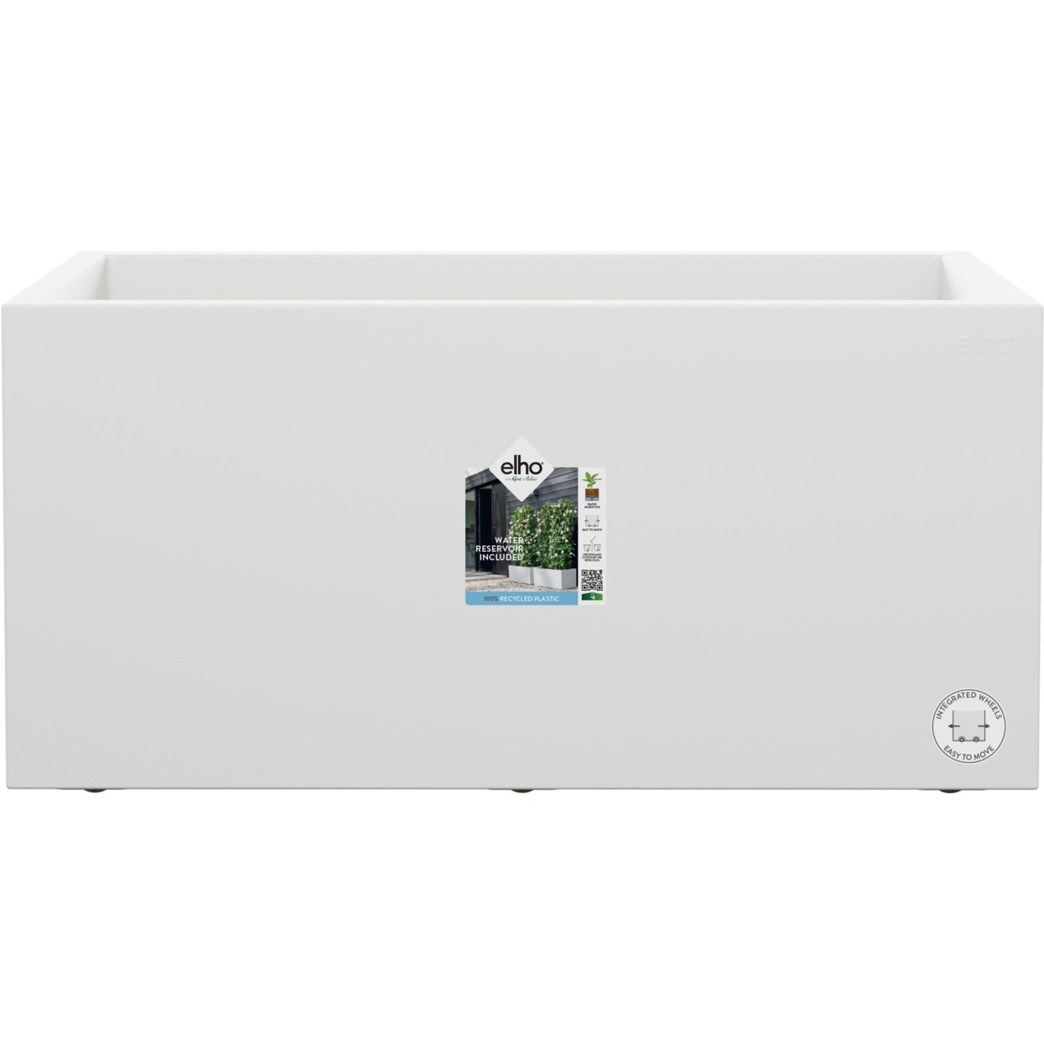 elho Květináč Vivo Next Lang bílý 60 x 29 x 30 cm