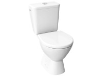Jika Kombi WC bez splachovacího kruhu Lyra Plus Rimless, vodorovný odpad, 635 mm