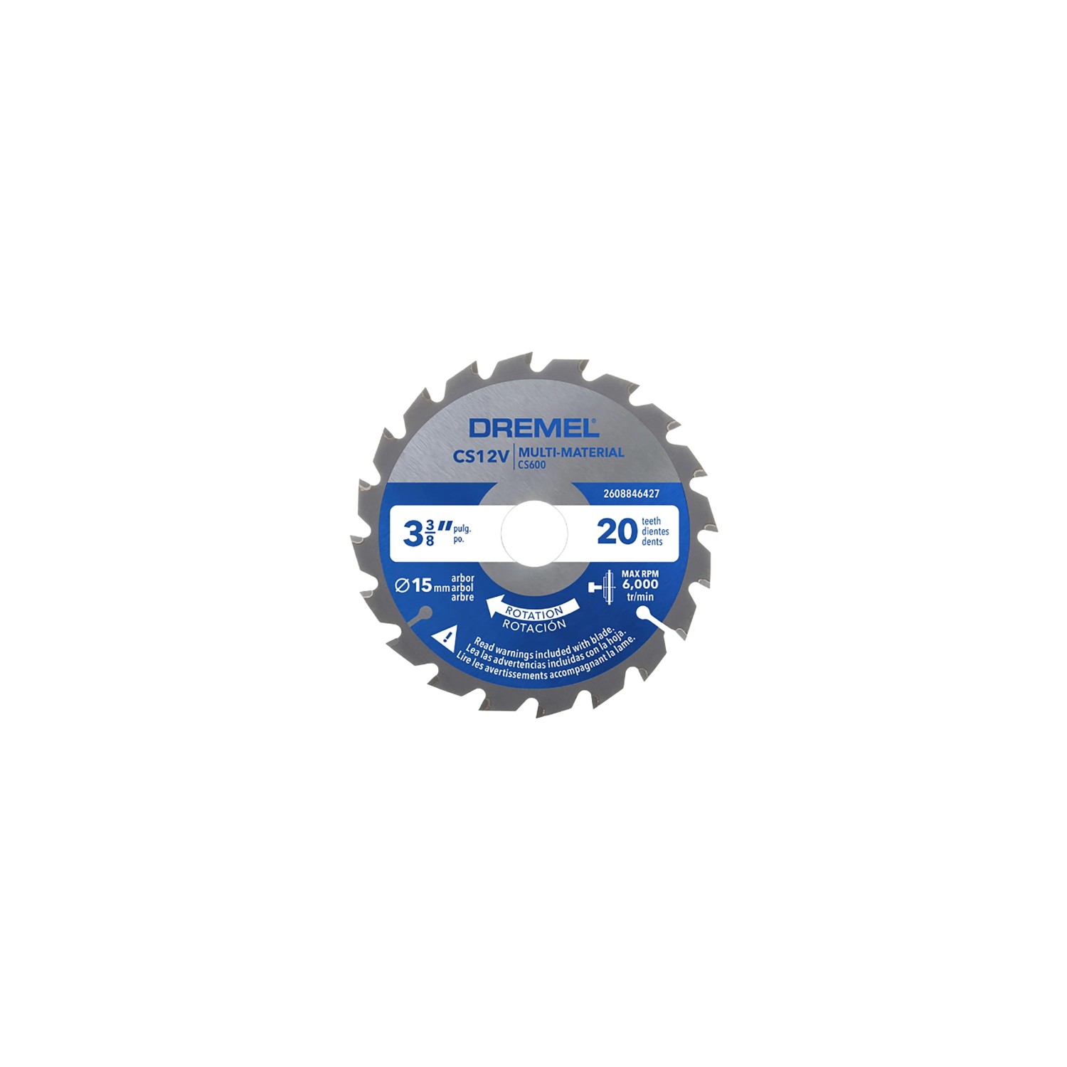 Dremel Víceúčelový řezný kotouč CS600 Blueprint Multi-Material, pr. 85 mm