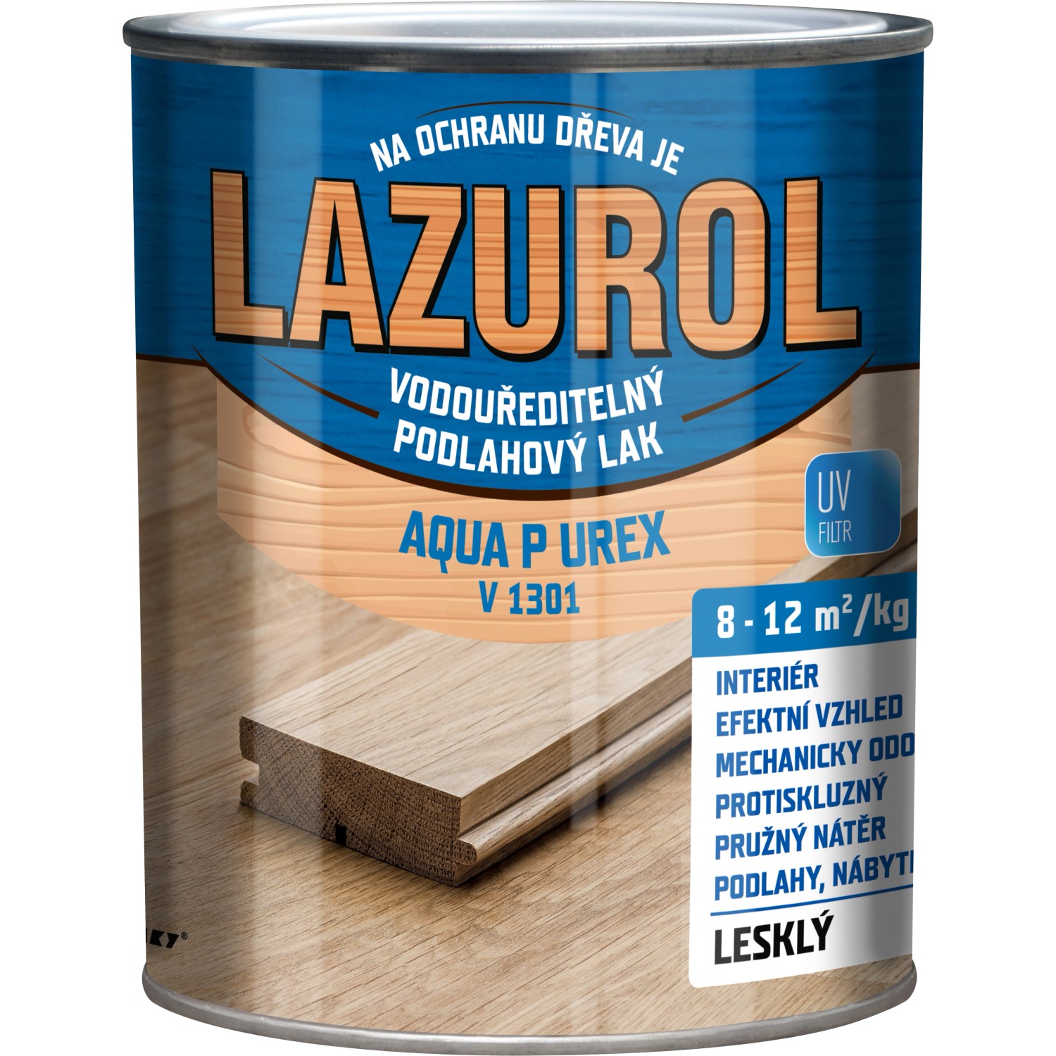 Lazurol Lak na dřevo lesklý Aqua P UREX V1301 bezbarvý 600 g koupit v OBI