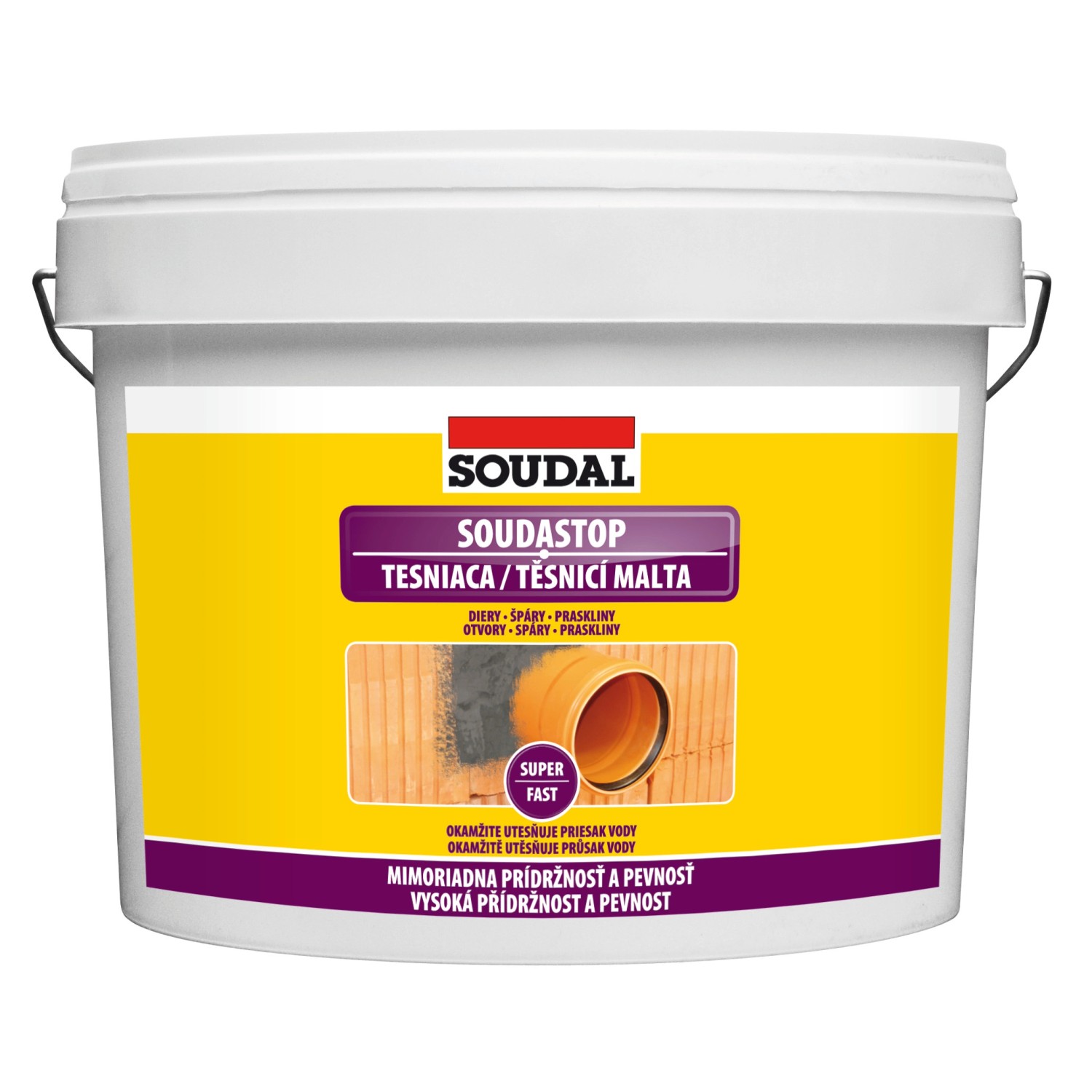 Soudal Těsnicí malta Soudastop 2 kg