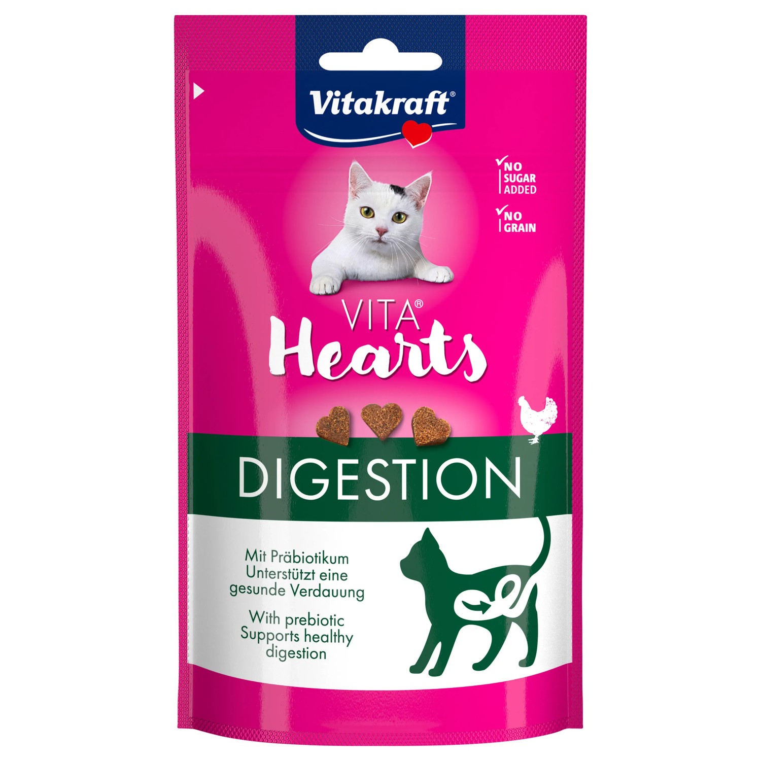 Vitakraft Vita Hearts Digestion kuře 40 g