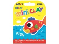 I-Clay Modelovací hmota Mini Clay, ryba, 4 x 7,5 g