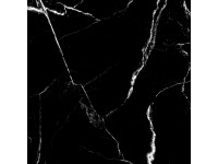 Euro Stone Dlažba Statuario Nero leštěná 60 x 60 cm