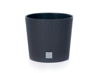Prosperplast Květináč s vkladem Rato Round 20 cm, antracit