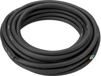 Gumový kabel 3 x 1,5 mm2 (H07RN-F3G1.5mm2), IP44, černá, 10 m