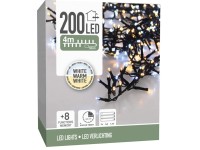 Vánoční světelný řetěz Microcluster, 200 LED, 4 m