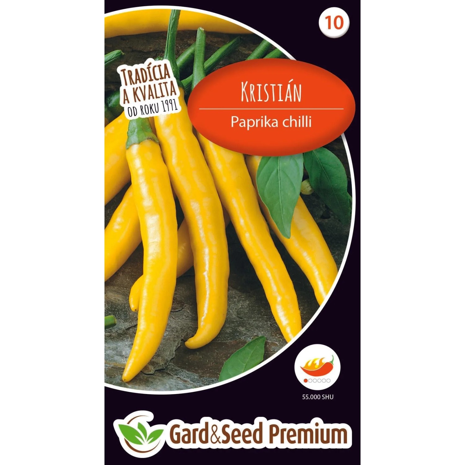 GardenSeed Premium Semínka Chilli paprika Kristián