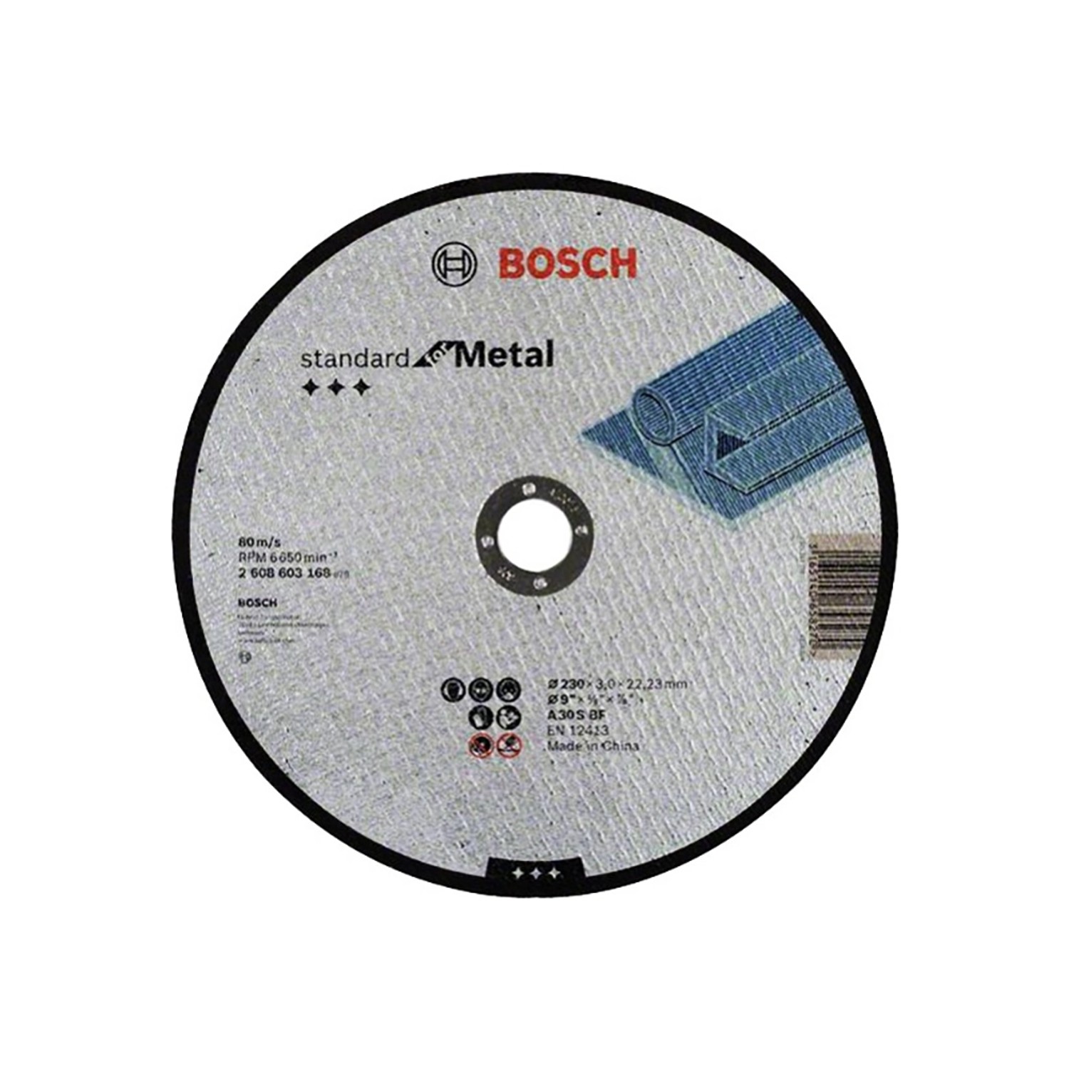 Bosch Řezný kotouč rovný, Standart for Metal 230 mm