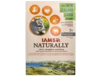 IAMS Kapsička Naturally Senior s jehněčím masem v omáčce 85 g