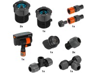 GARDENA Startovací sada s čtvercovým oscilačním zavlažovače Pipeline