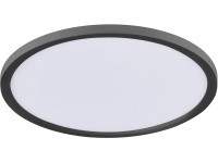 JUST LIGHT. LED panel FLAT 23,5 W, 1600 lm, 2700-5000 K černý, pr. 40 x 4,5 cm JUST LIGHT. LED panel FLAT 23,5 W, 1600 lm, 2700-5000 K černý, pr. 40 x 4,5 cm