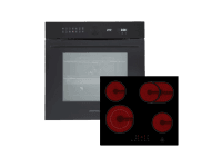 Respekta Vestavná el. trouba Adrian AB900-19 & skloker. deska Abra KM5500-28