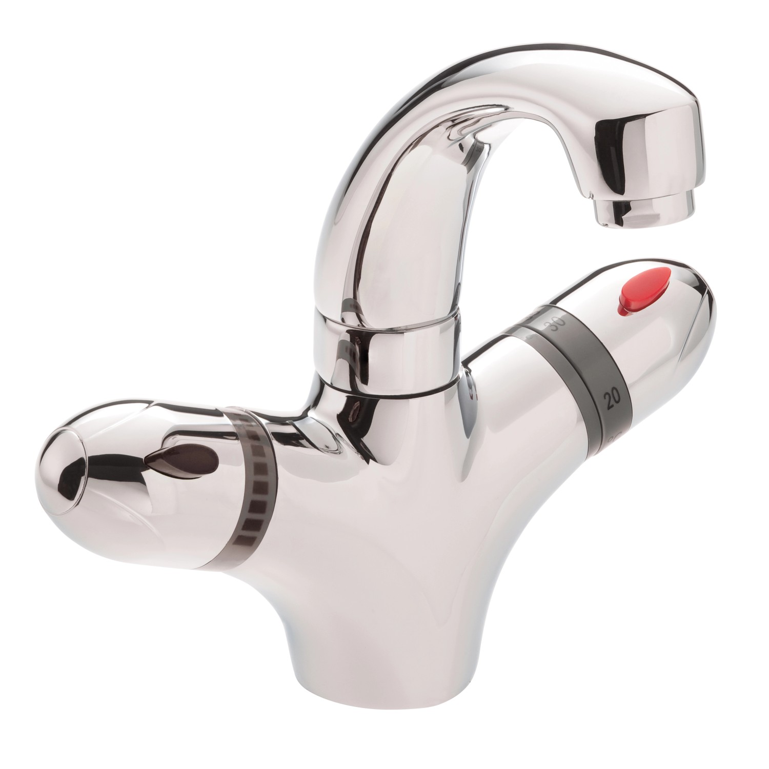 OBI Termostatická umyvadlová baterie Calapa pochromovaná