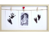 Bondecor Fotorámeček 3 plastový, světlé dřevo 22 x 40 cm Bondecor Fotorámeček 3 plastový, světlé dřevo 22 x 40 cm