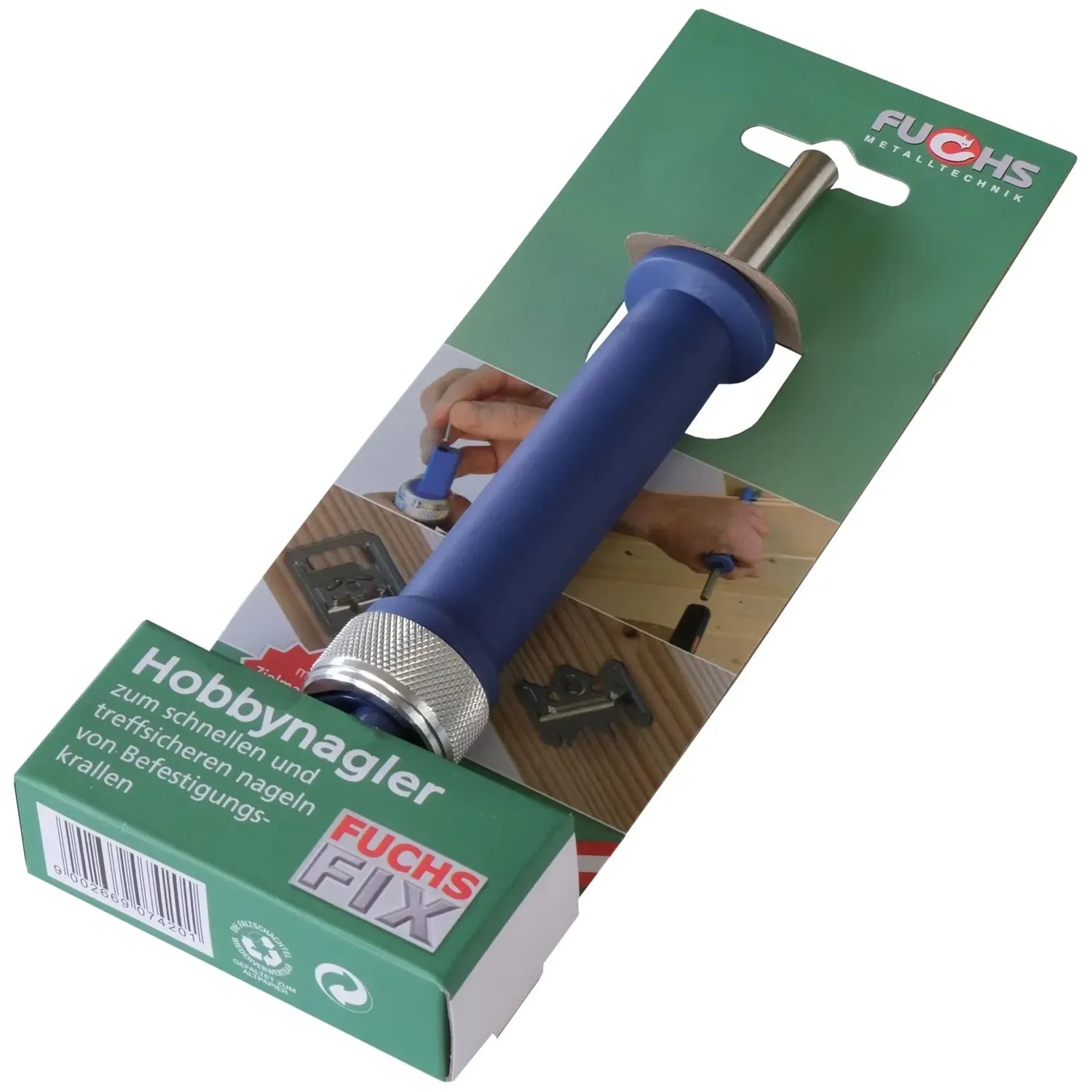 FuchsFIX Hobby hřebíkovačka s magnetickou objímkou