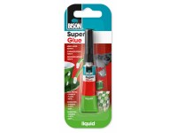 BISON Sekundové lepidlo SUPER GLUE LIQUID Jumbo Card, 3 g BISON Sekundové lepidlo SUPER GLUE LIQUID Jumbo Card, 3 g