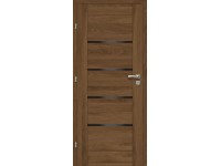 Voster Rámové falcové interiérové dveře VINCI 10 NERO 3D.f. ořech Palermo 60 L Voster Rámové falcové interiérové dveře VINCI 10 NERO 3D.f. ořech Palermo 60 L