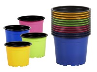 Květináč výsadbový Color Black 12 ks, pr. 9 cm Květináč výsadbový Color Black 12 ks, pr. 9 cm