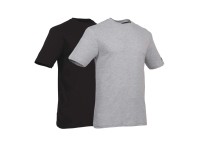 NINE WORTHS Pracovní tričko RACING šedá/černá 2 ks, vel. 3XL