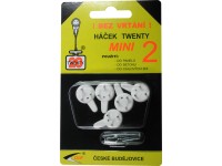 D.I.P. Háček bez vrtání TWENTY MINI 2, 5 ks