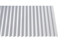 Profilová deska z PVC, 0,7 mm, Microsinus 32/9, transparentní, 200 x 75 cm Profilová deska z PVC, 0,7 mm, Microsinus 32/9, transparentní, 200 x 75 cm