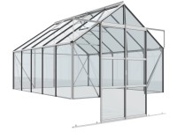 Vitavia Skleník Cassandra 8300 ESG 3 mm elox.hliník 257 x 323 cm