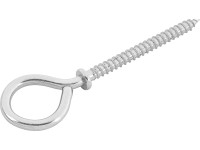 Oko s vrutem a dorazovým kroužkem pozinkované 3,5 x 45 mm, 6 ks